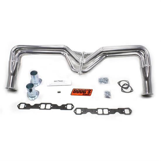Doug's Headers D355 Full Length Header, 13/4 In, 5557 SBC, CC