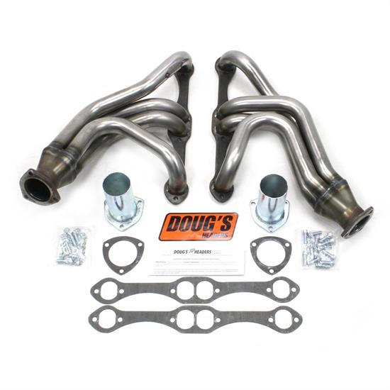 Doug's Headers D356R Full Length Header, 15/8 In, 5557 SBC, Raw