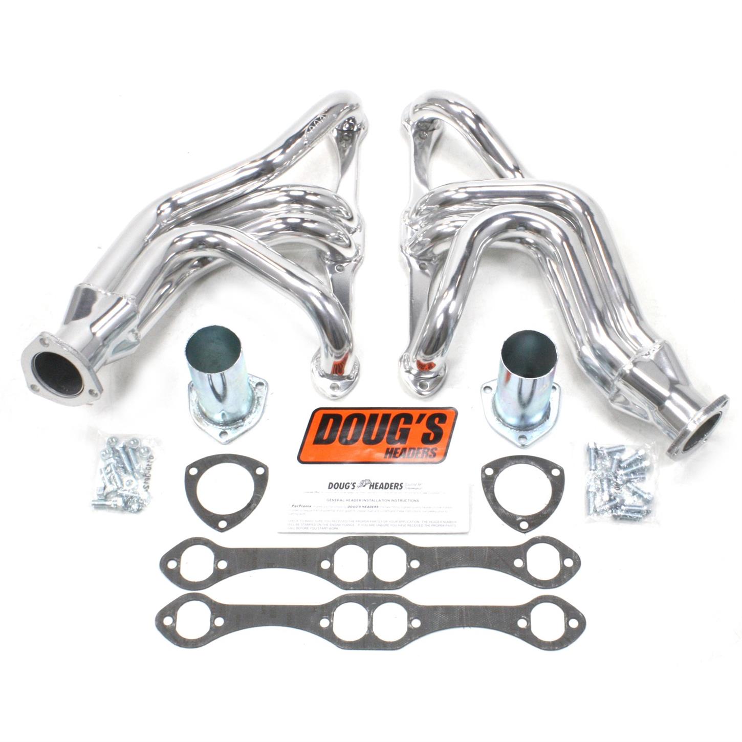 Doug's Headers D356 Full Length Header, 15/8 In, 5557 SBC, CC