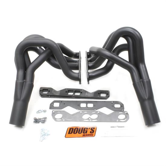 Doug's Headers D365B Full Length Header, 2 In, 6267 Nova, Black