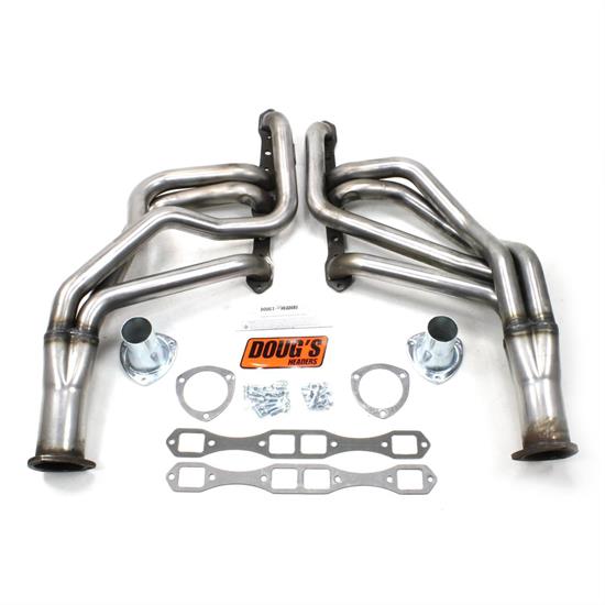 Doug's Headers D452R Full Length Header, 2 In, 6272 Mopar, Raw