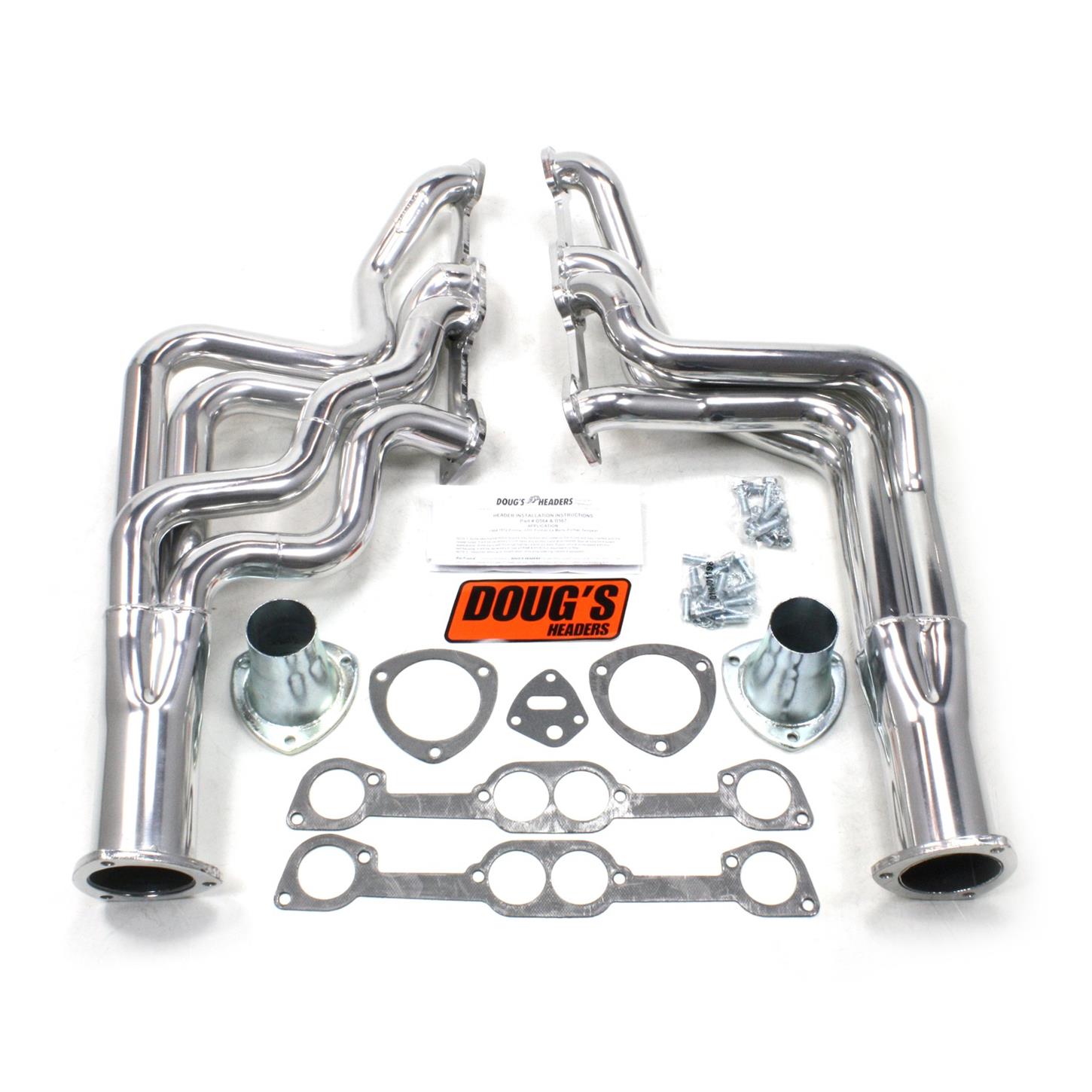 Doug's Headers D567 Full Length Header, 1-7/8 In, 64-72 GTO, CC