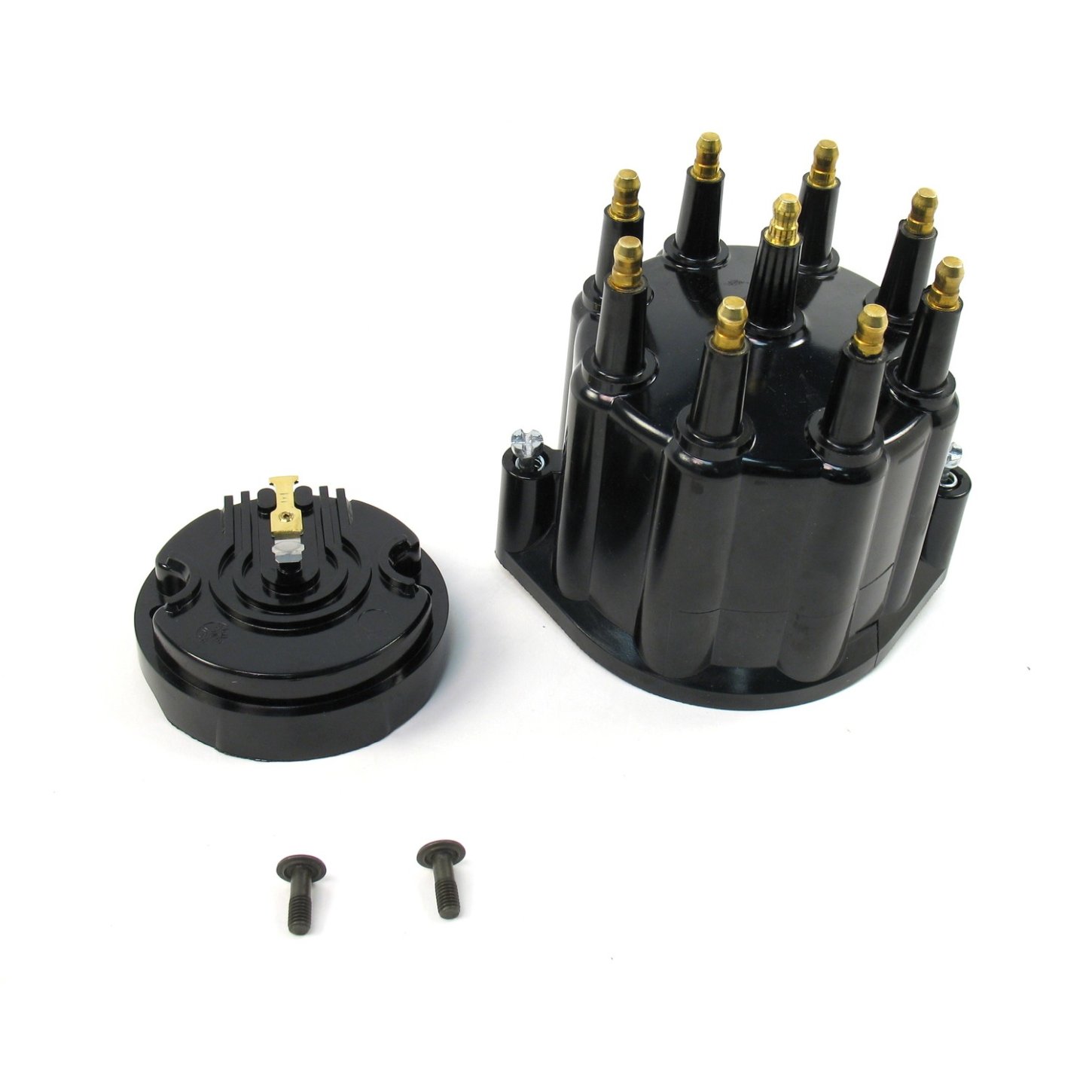 PerTronix D600710 Flame-Thrower Distributor Cap & Rotor Kit, Blk