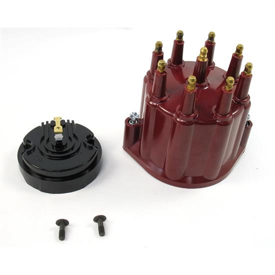 PerTronix D600711 FlameThrower Distributor Cap & Rotor Kit, Red