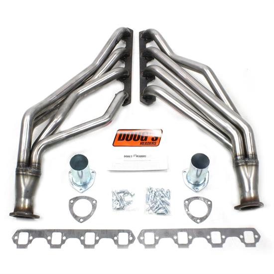 Doug's Headers D668R Full Length Header, 15/8 In, 6473 Mustang, Raw