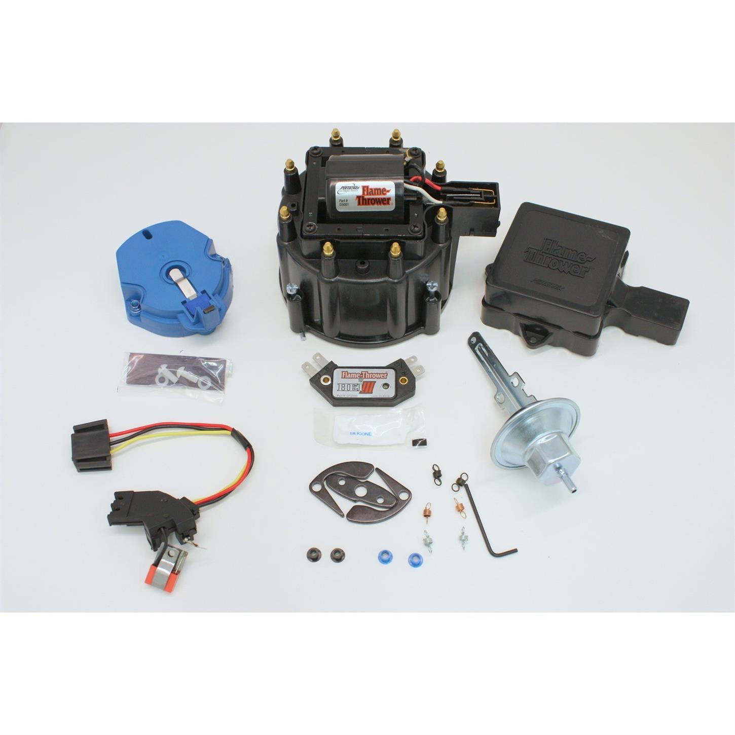 PerTronix D78010 GM HEI Tune Up Kit, BOP/Vette, Black Cap