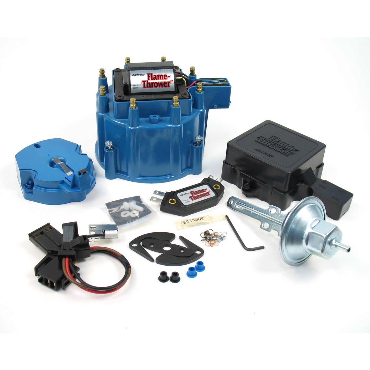 PerTronix D8002 Flame-Thrower Tune Up Kit, GM HEI, Blue Cap