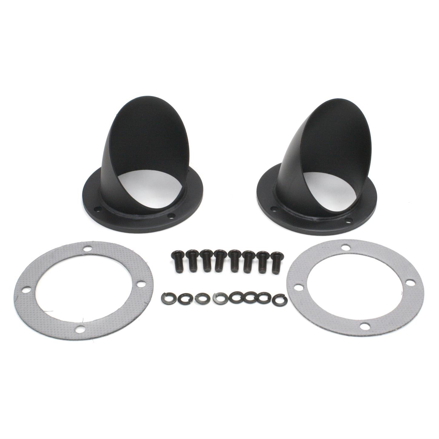 Patriot Exhaust H3811-1 Lakester 3-1//2 Coated Header Collector Turnout Kit