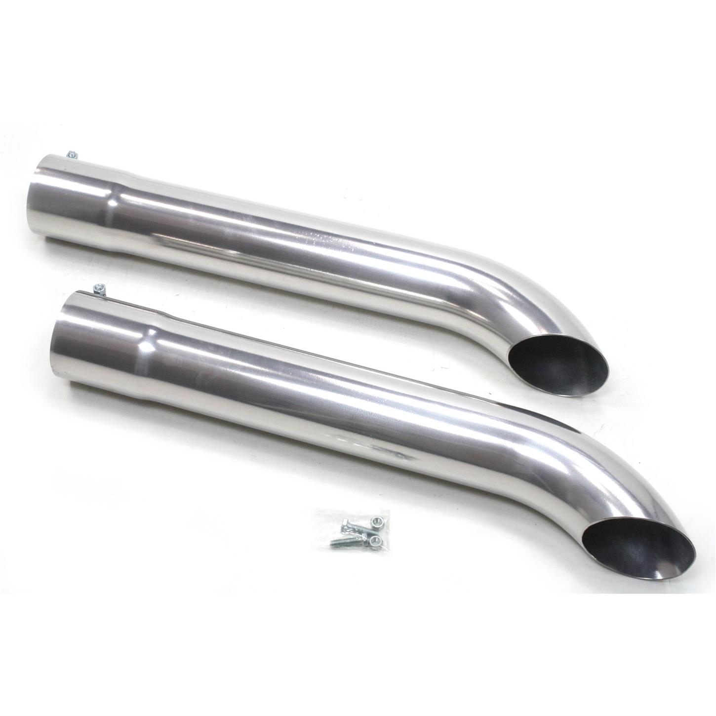 Patriot Exhaust Side Tube Muffler Insert - Custom Look With 360 Degree Rotation