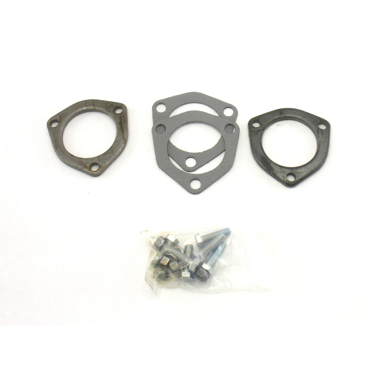 Patriot Exhaust H7253 3Bolt Collector Flange Kit, 21/2 Inch