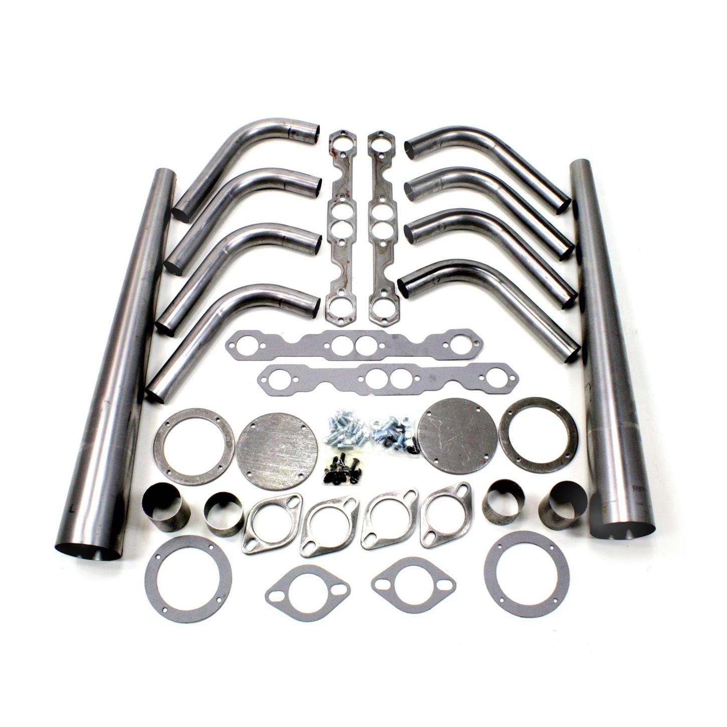 Patriot Exhaust H8002 Header Lakester Weldup Kit SBC