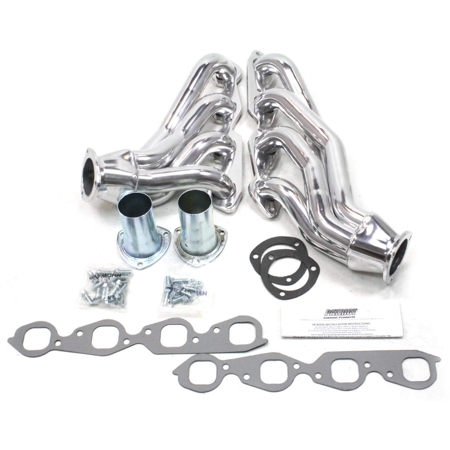 Patriot Exhaust H8013-1 Clippster Header, 67-81 Camaro BBC, CC