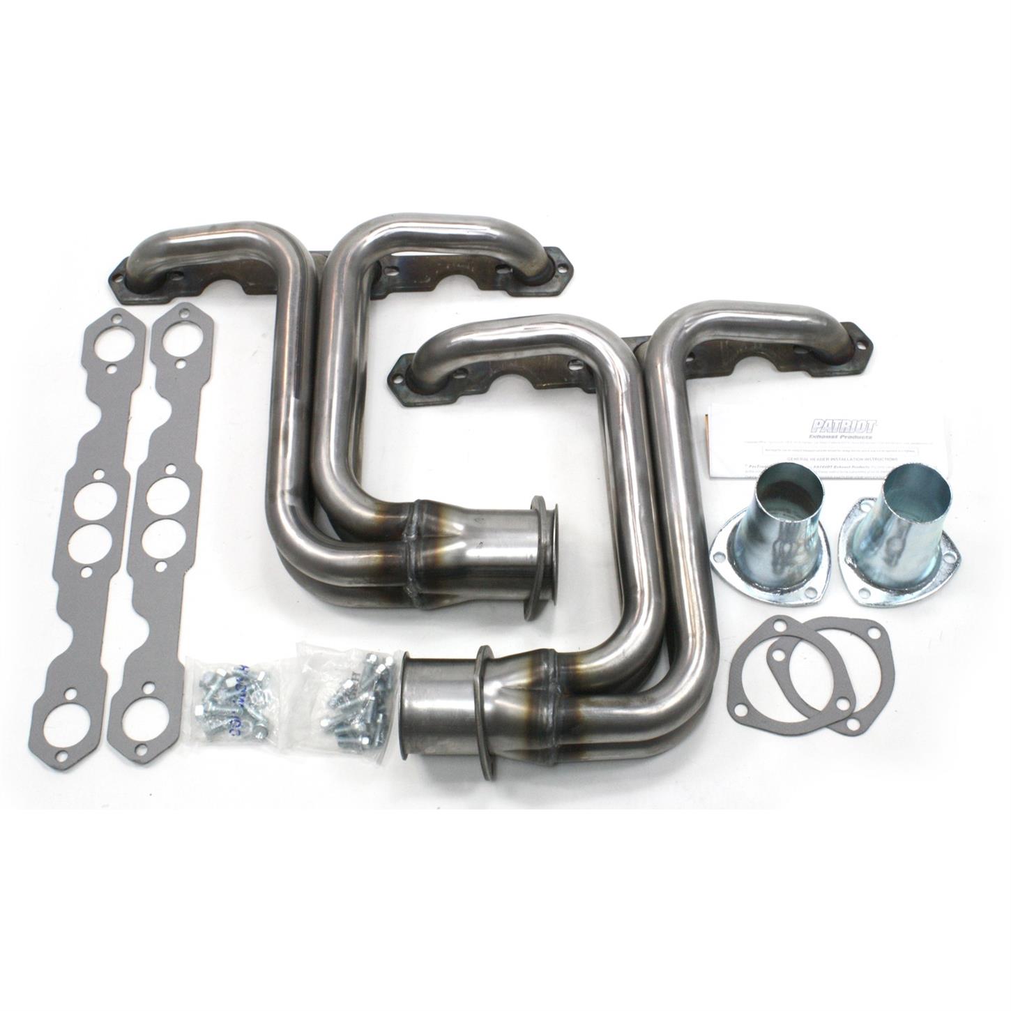 Patriot Exhaust H8017 Full Length Header, Street Rod, SBC 2834