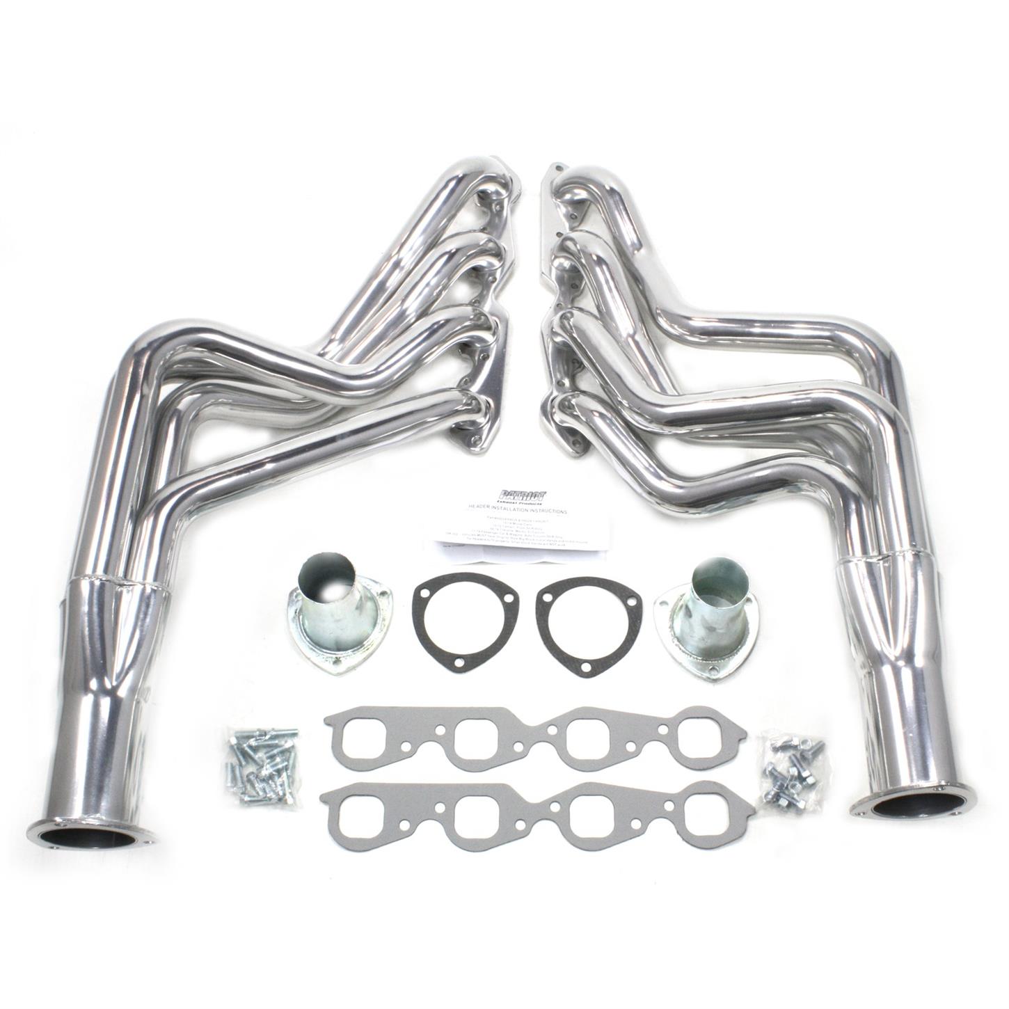 Patriot Set of 2 Headers New for Chevy Chevrolet Camaro Malibu Monte H8021
