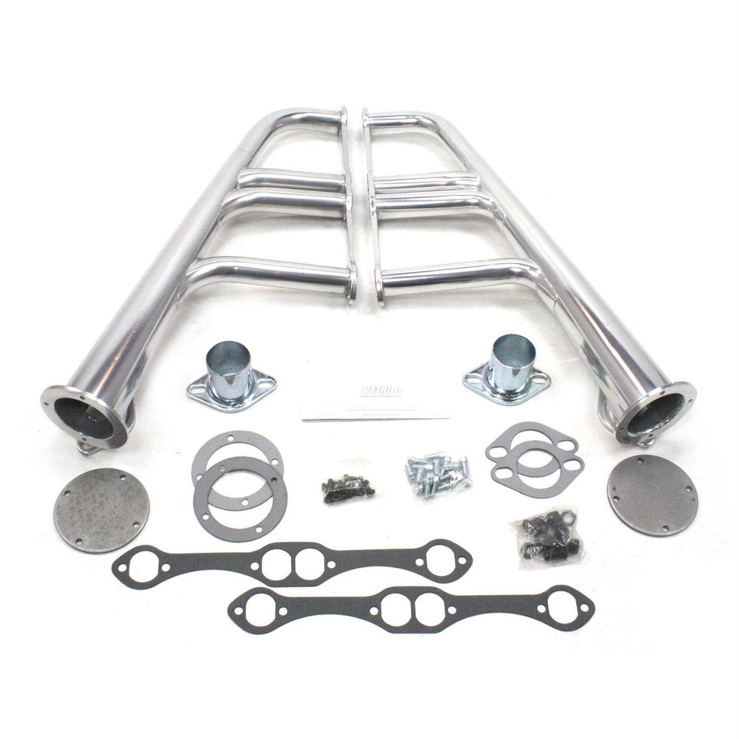 Patriot Exhaust H80401 Lakester Header, Street Rod, SBC, CC