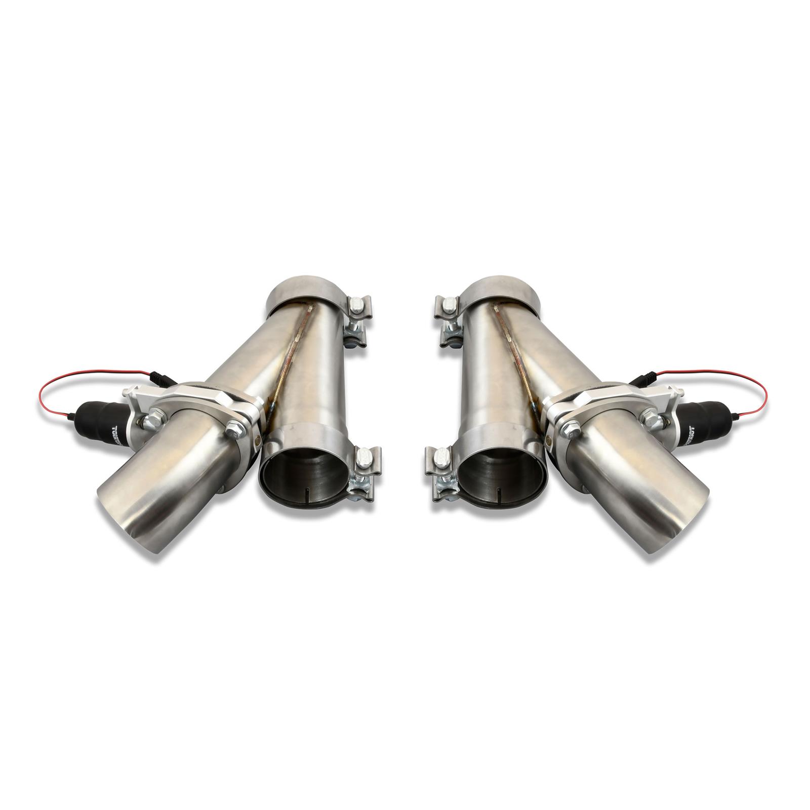 Patriot Exhaust PEC300K Electronic Dual Cutouts, 3 Inch