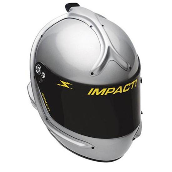 Single impact helmet