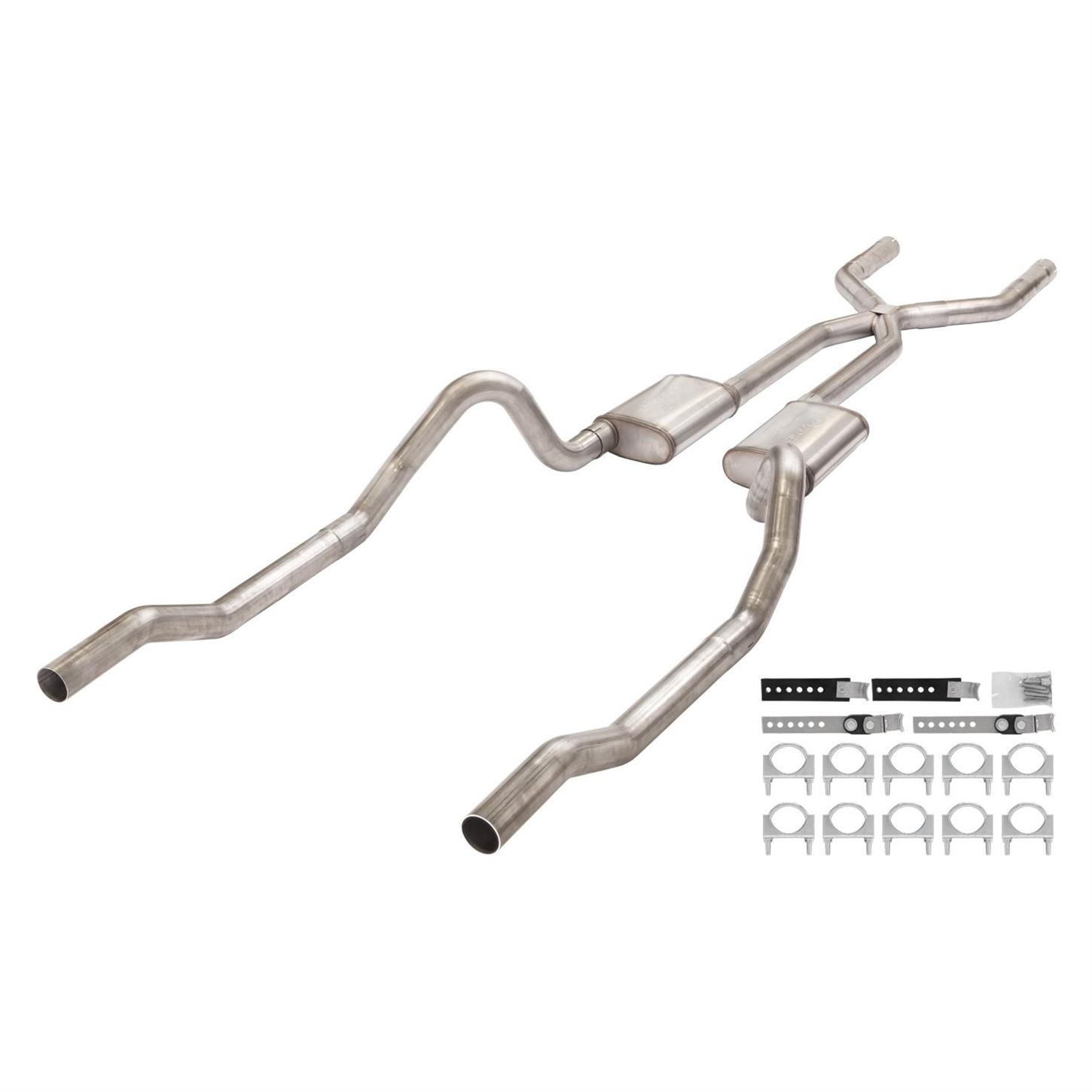 Pypes Performance SMB13 66-74 Mopar Crossmember Back Exhaust