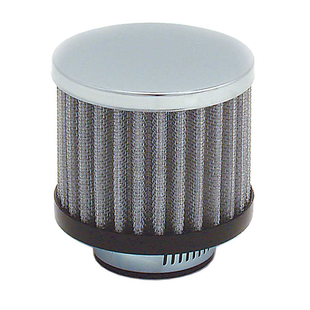 Spectre 4282 Valve Cover Filtered Breathers, 3 in. Tall, 2.875 in. OD