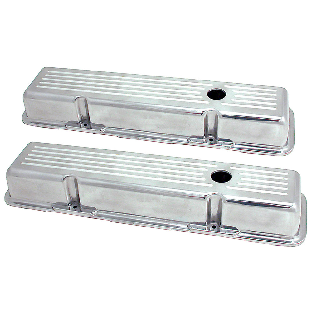 Spectre 4997 Aluminum Valve Covers, Chevy 283-400, GMC 283-400