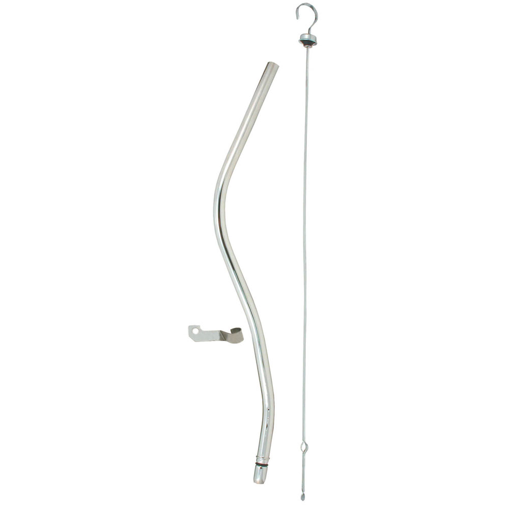 SPE54723 27 in. Long Solid Tube Transmission Dipstick for Ford TH350-TH400 - Chrome