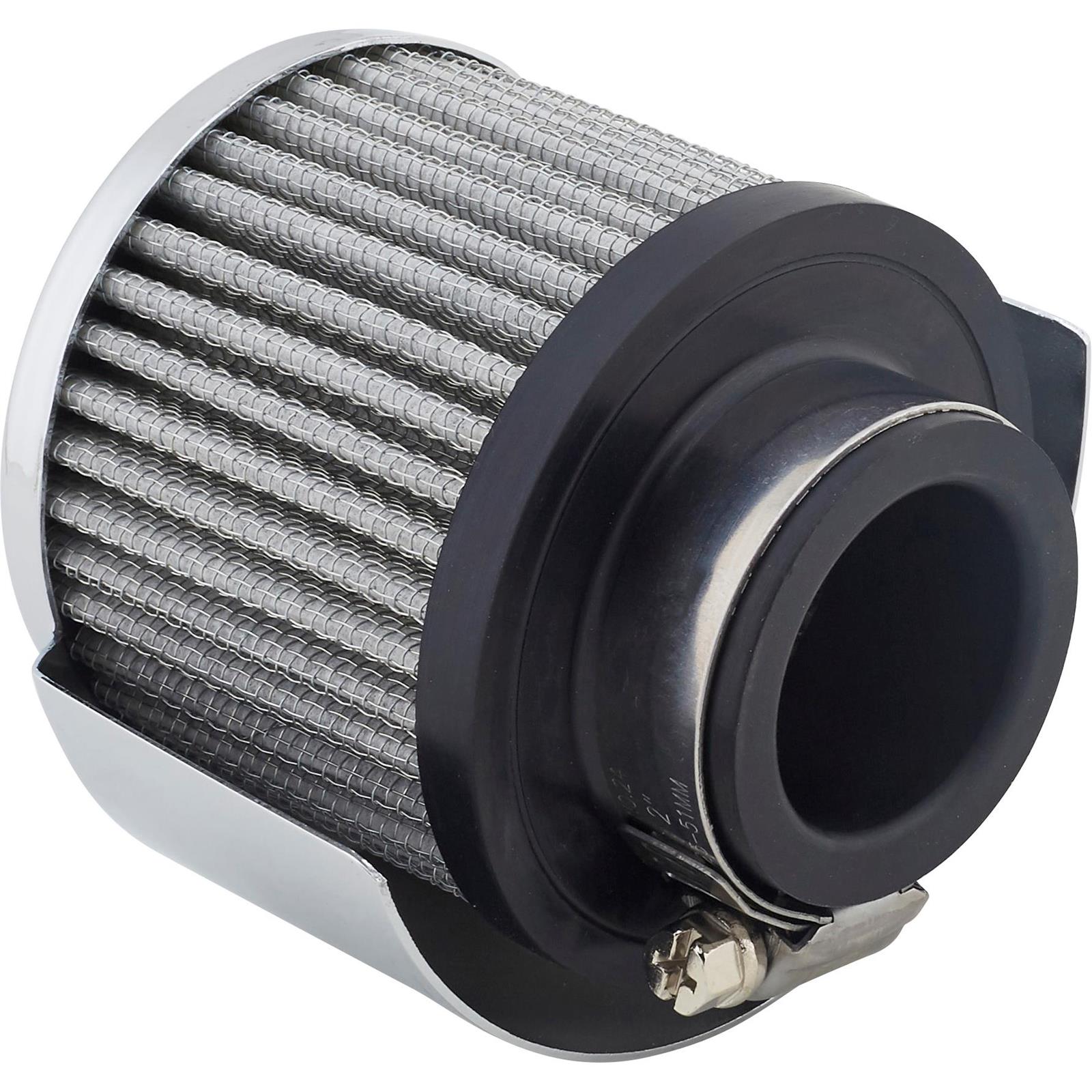 Speedway Valve Cover Shielded Breather Filter, 13/8 Inch