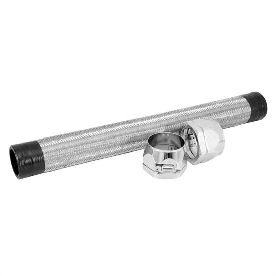 Spectre 68188 SteelFlex Radiator Hose, Stainless Steel, 18 in. Long