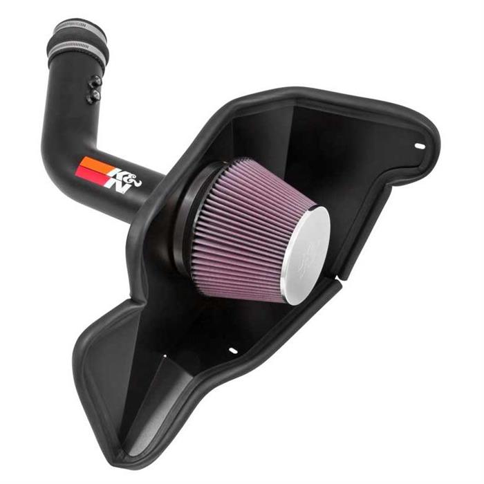 K&N 69-3536TTK 69 Series Typhoon Performance Intake Kit, Ford 3.7L