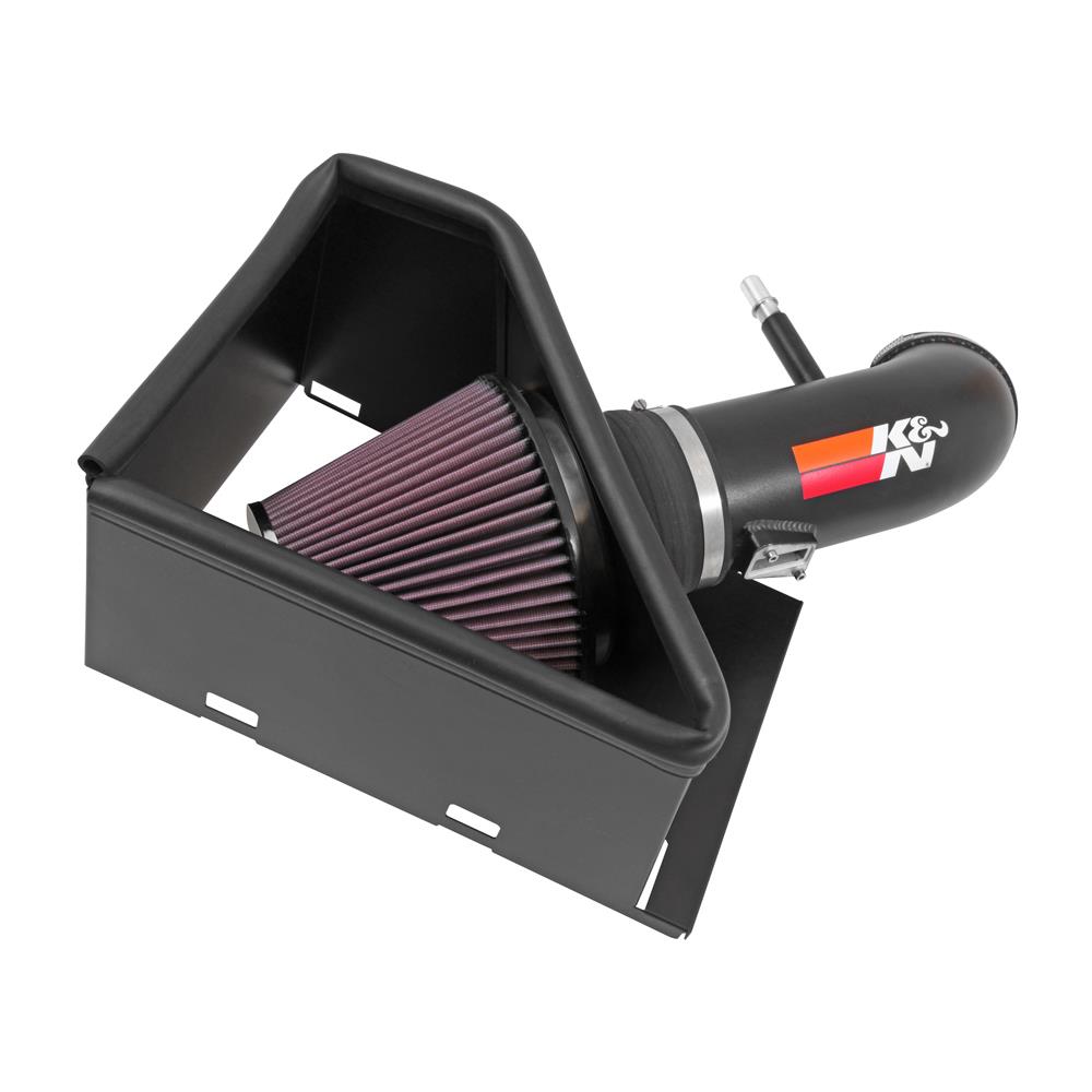 K&N 77-1568KTK 77 Series High-Flow Performance Intake Kit, Dodge 6.4L