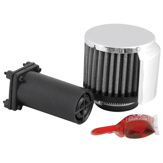 K&N 851222 Air Filter Vent Kit, 2.5 in. Tall, 3 in. OD