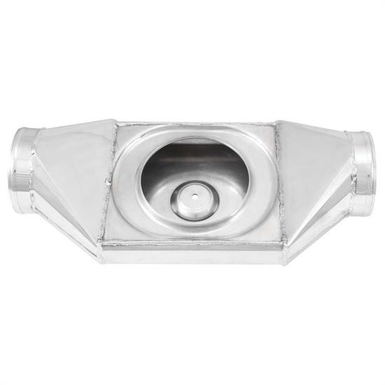 Spectre 9804 Carb Hat Air Intake Plenum, Ultra Low Profile, Dual