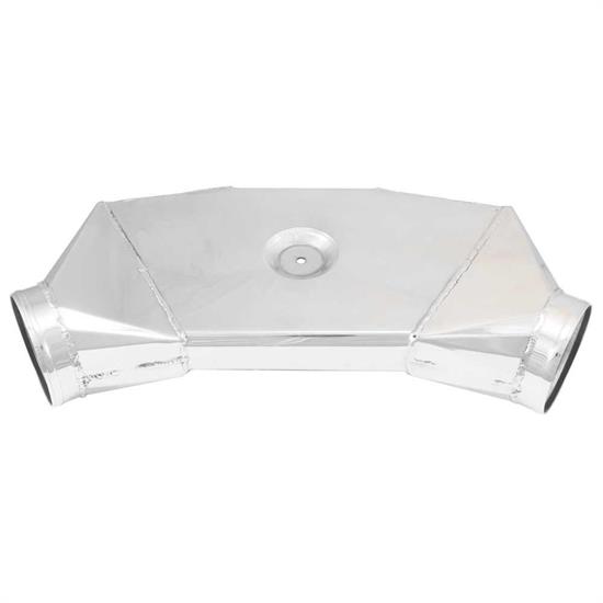 Spectre 9824 Carb Hat Air Intake Plenum, Ultra Low Profile, Dual