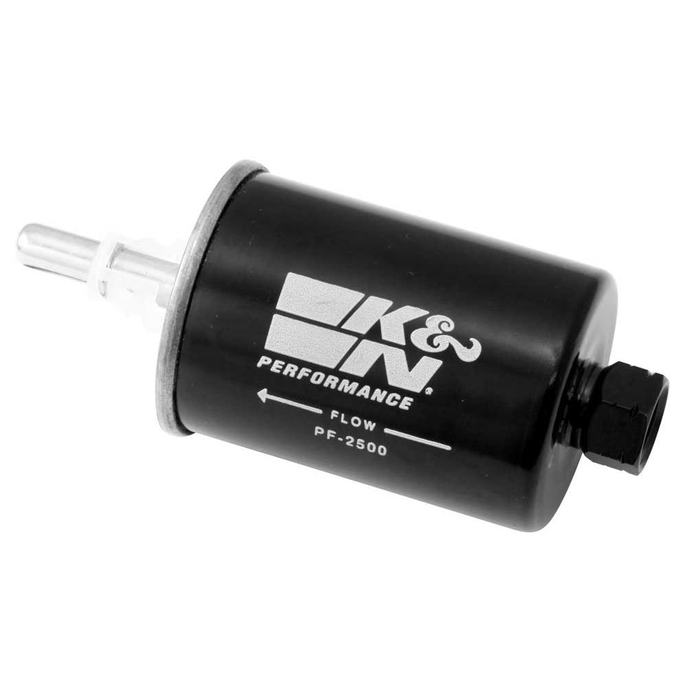 Filtro Carburante Per Moto K N & PF-2300 – Compatibile Con Vari Modelli, Diametro 76mm, Lunghezza 177mm - 5