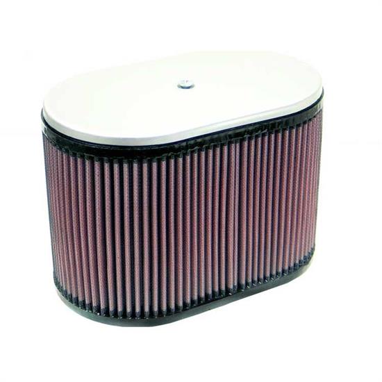 K&N RD5010 Air Filter, 6.25in Tall, Oval