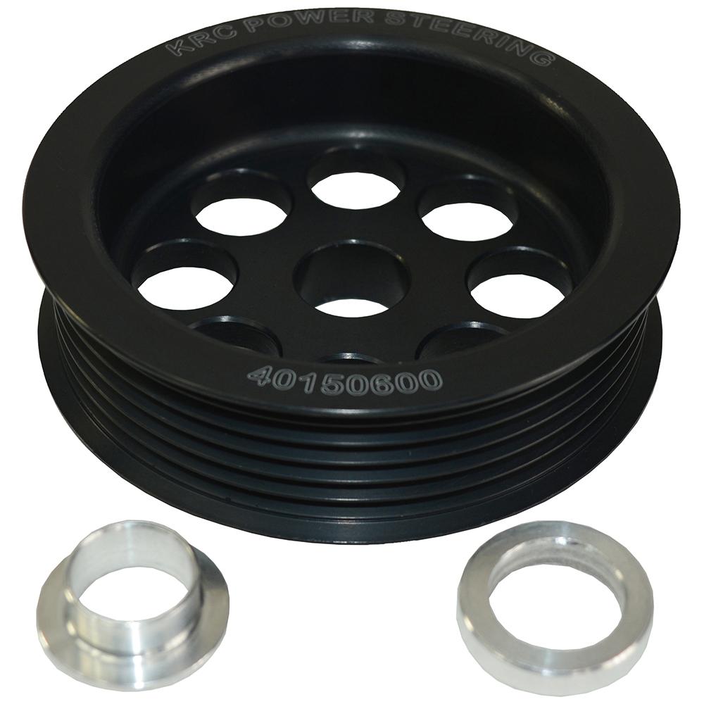 KRC Power Steering 40150600 3.5 Inch 6Rib Alternator Pulley