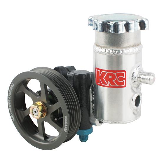 KRC 50020100 Cast Iron Power Steering Pump with Serpentine Pulley