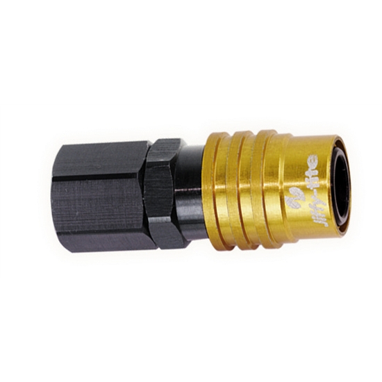 JiffyTite 21306B Quick Connect Fluid Fittings, 6 AN Female