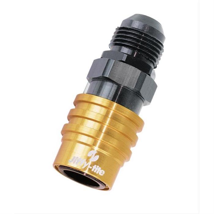 ぶーちん Jiffy-Tite 21406B Quick Connect Fluid Fittings, -6 AN Male
