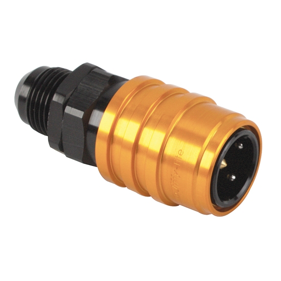 JiffyTite 51408 Quick Disconnect Radiator Fittings, 8 AN Male