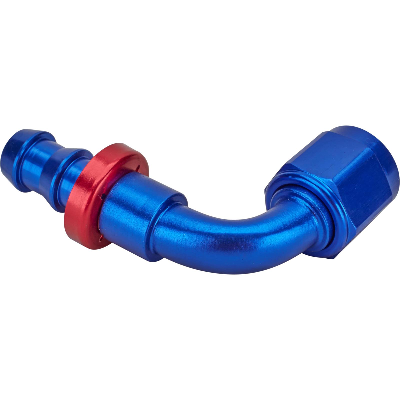 Aluminum Socketless Reusable PushOn Hose Barb Ends for AN Fittings