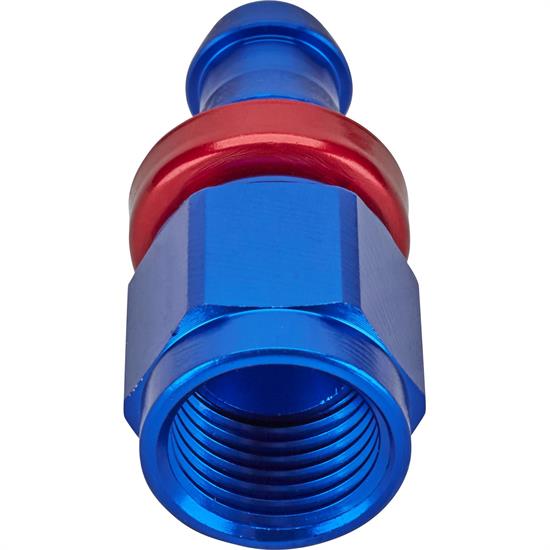 Aluminum Socketless Reusable PushOn Hose Barb Ends for AN Fittings