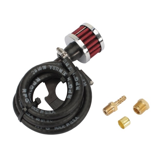 Longacre® 5222569 Rear End Axle Breather Vent Kit, 11/2 In.