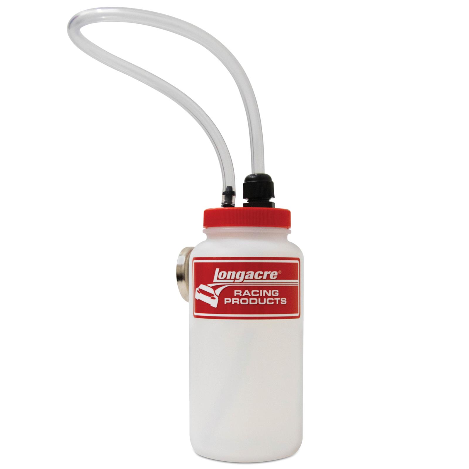 Longacre 5245198 Brake Bleeder Bottle w/ and Check Valve