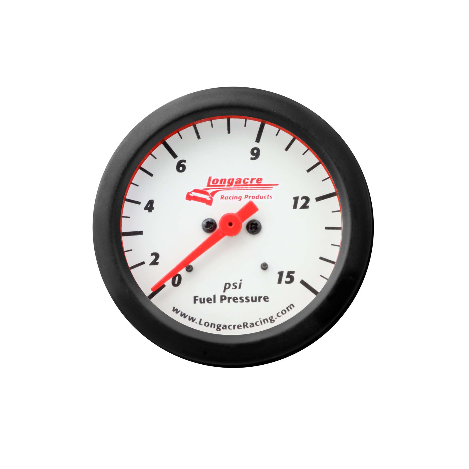 Longacre 5246901 Sportsman Elite Fuel Pressure Gauge, 015 PSI