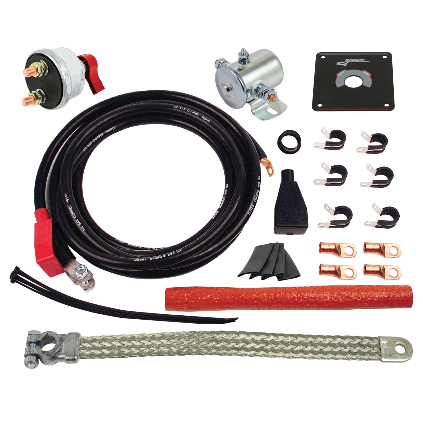 Longacre® 5248115 Deluxe Racing Battery Cable Kit