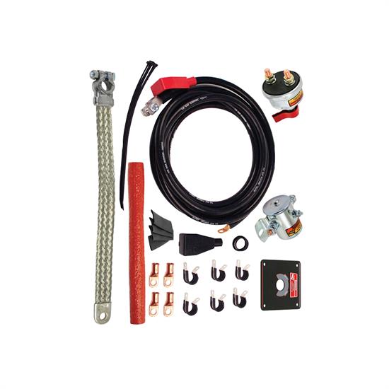 Longacre 5248115 Deluxe Racing Battery Cable Kit
