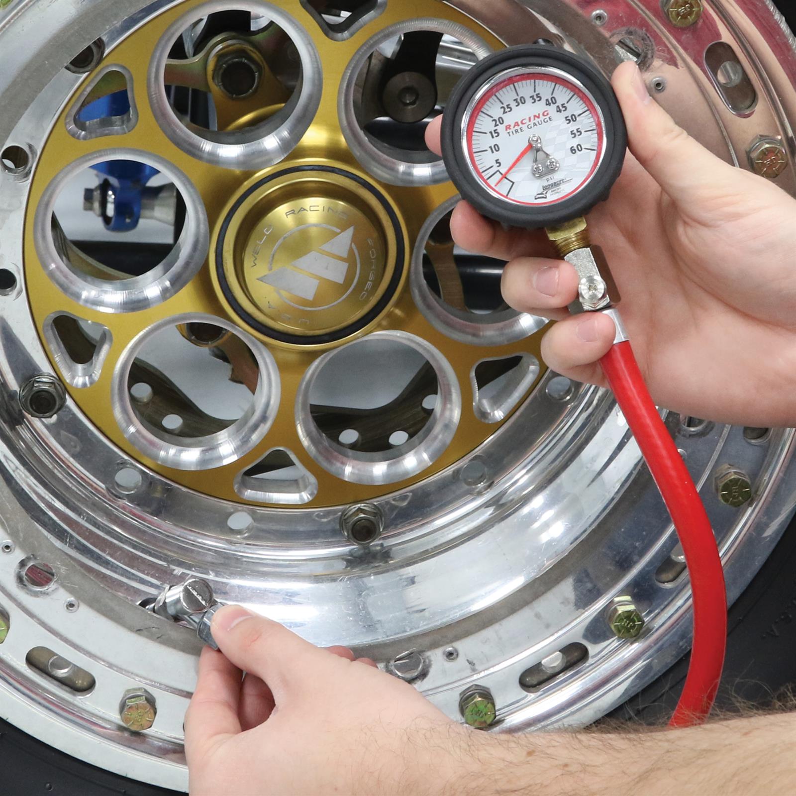 Longacre® 50417 060 PSI Analog Tire Pressure Gauge, 2 Inch