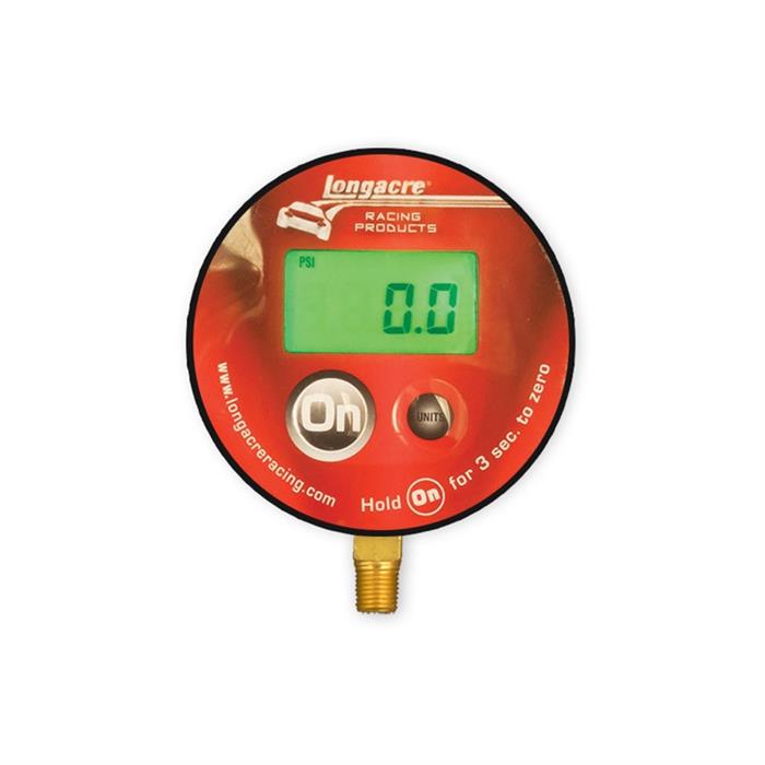 LONGACRE 53003 Semi-Pro Digital Tire Gauge - 0-60 PSI, Hi-Flex Hose, Auto-Off - View #11