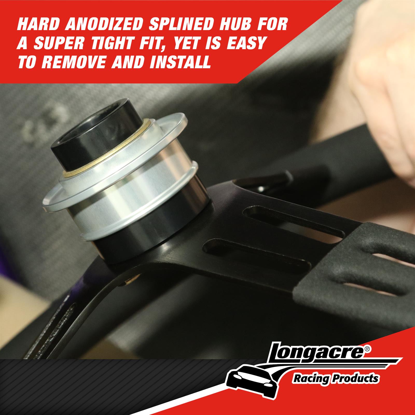 LongacreÂ® 52-56605 Precision Fit Splined Hub Quick Disconnect