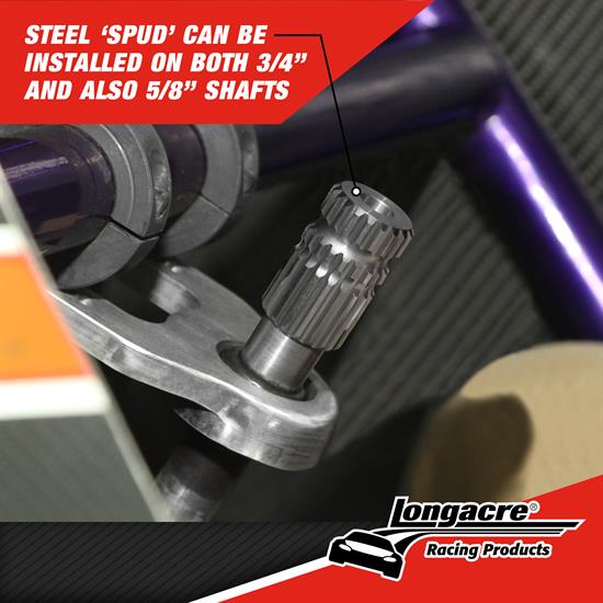 LongacreÂ® 52-56605 Precision Fit Splined Hub Quick Disconnect